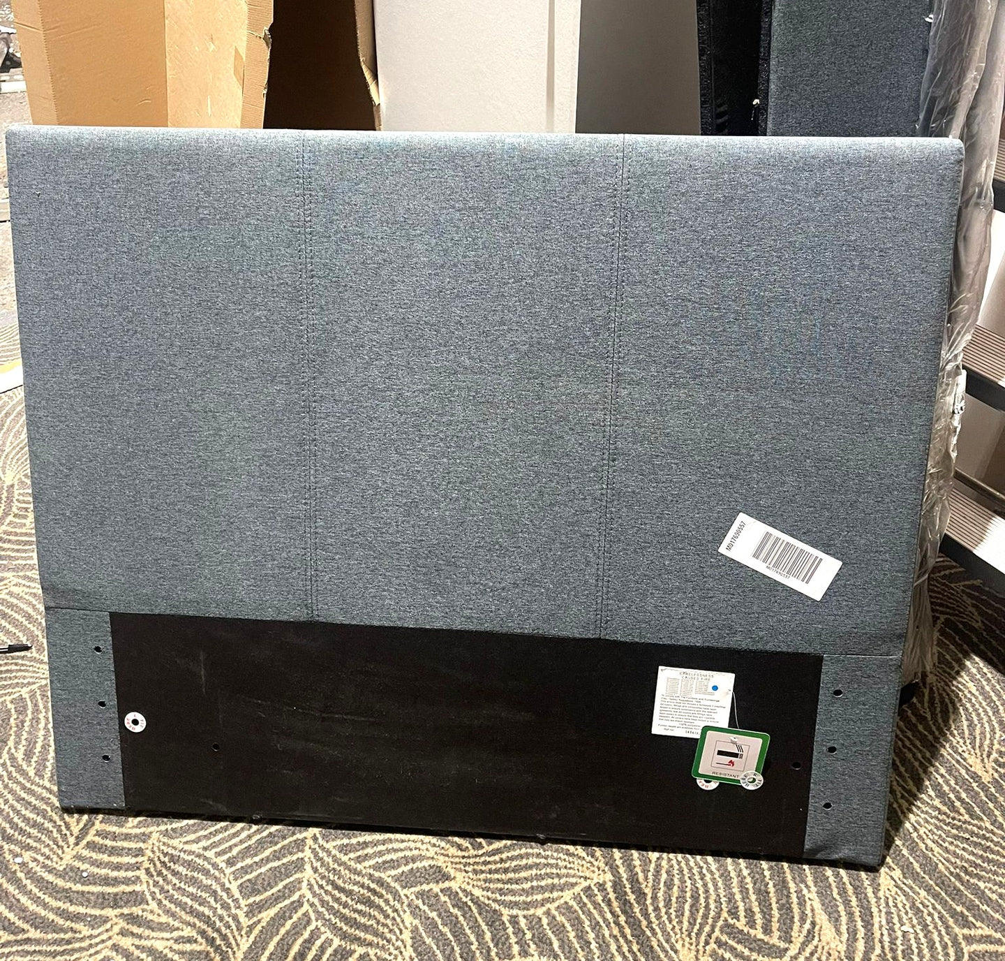 Heathdon Single Ottoman Bed Frame - Grey